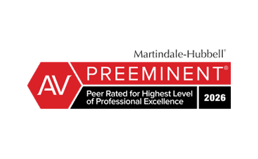 Martindale-Hubbell Preeminent Law Firm Badge